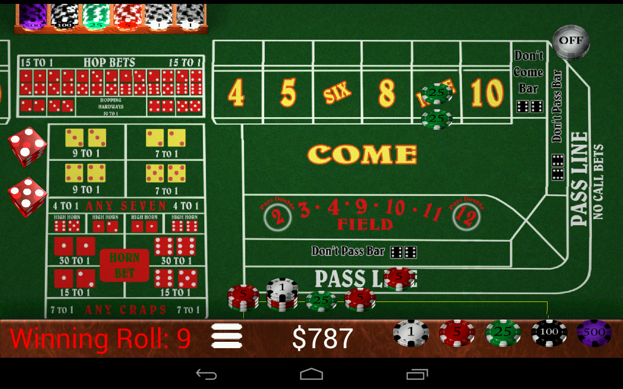 Craps Trainer Pro - screenshot