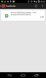 RustDroid: Rust Server Admin - screenshot thumbnail