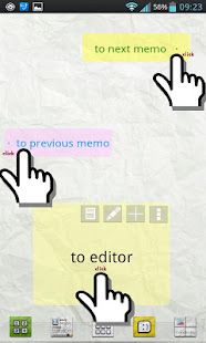 Scroll Memo Note Widget Lite(圖2)-速報App