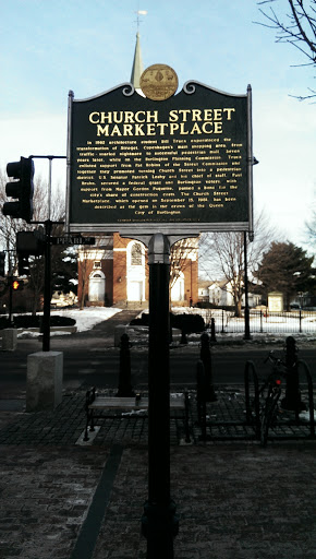 Church Street Marketplace Plaque 