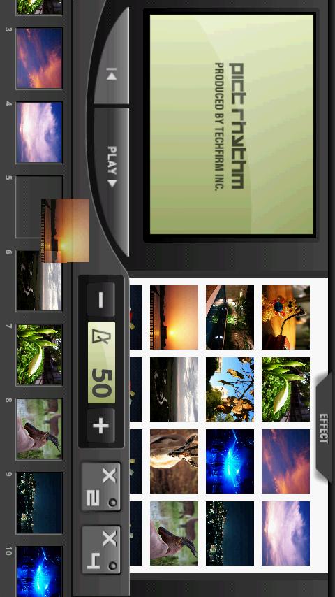 PICT RHYTHM Screen 2