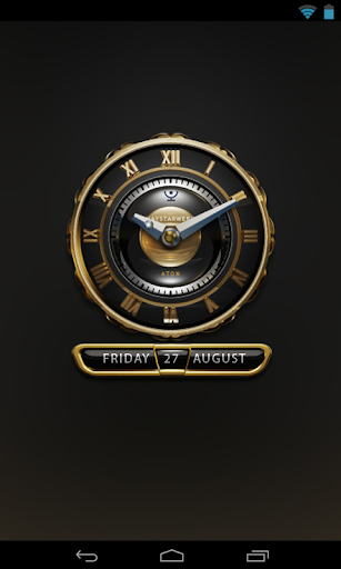 【免費個人化App】Clock Widget Aton-APP點子