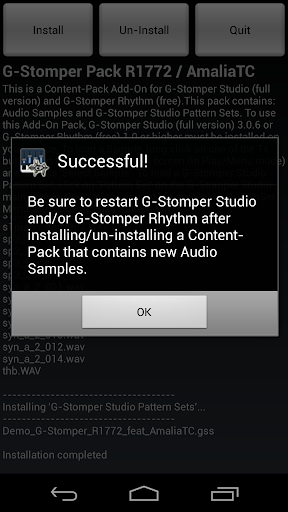 【免費音樂App】G-Stomper Pak R1772 / AmaliaTC-APP點子