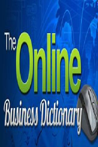 The Online Business Dictionary