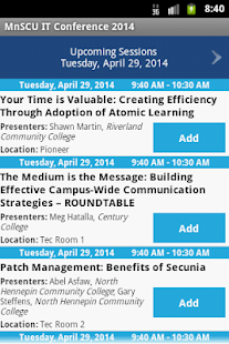 Lastest MnSCU IT Conference 2014 APK for PC