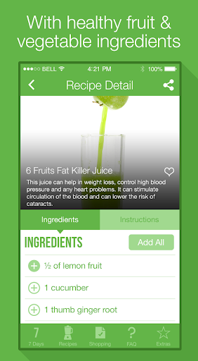 【免費健康App】7 Day Juice Detox Cleanse-APP點子