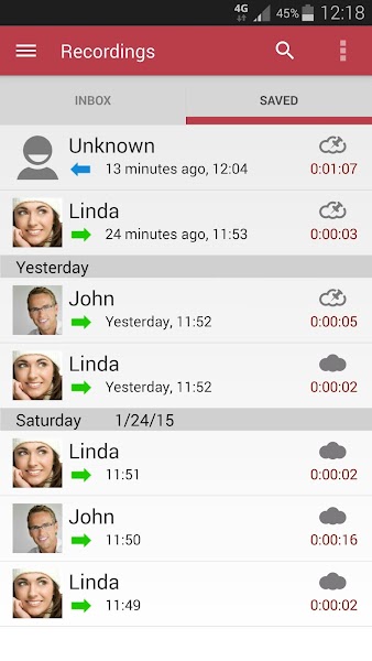 Automatic Call Recorder Pro - screenshot thumbnail