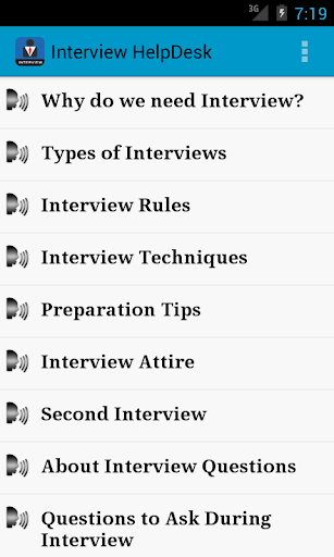 Interview HelpDesk