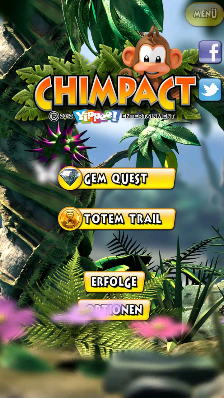 Android application Chimpact screenshort