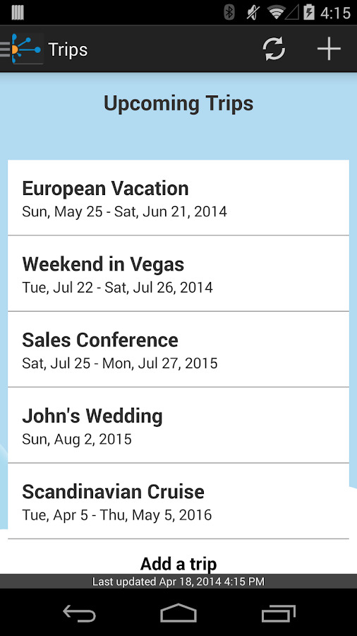 TripIt Trip Planner App Android su Google Play