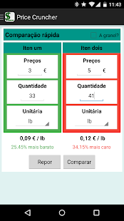 Comparação de preços e listas - screenshot thumbnail