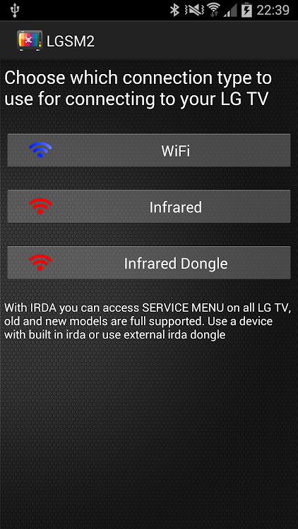 Lg webos service menu