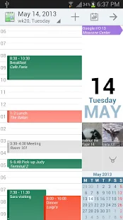 aCalendar+ Android Calendar - screenshot thumbnail