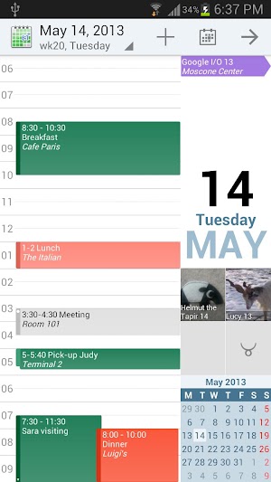 aCalendar+ Android Calendar 0.99.8 APK