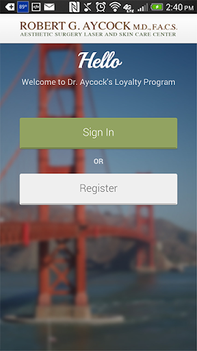 AycockMD Loyalty Card