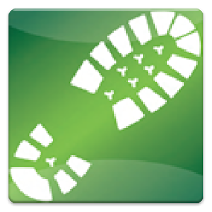 The Walking App logo
