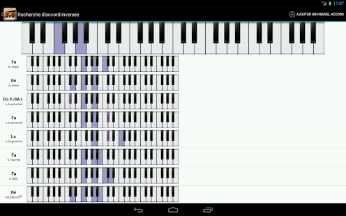Piano Companion: d'accords - screenshot thumbnail