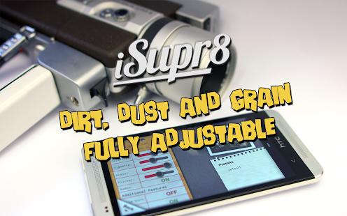 iSupr8 Vintage Video Camera - screenshot thumbnail