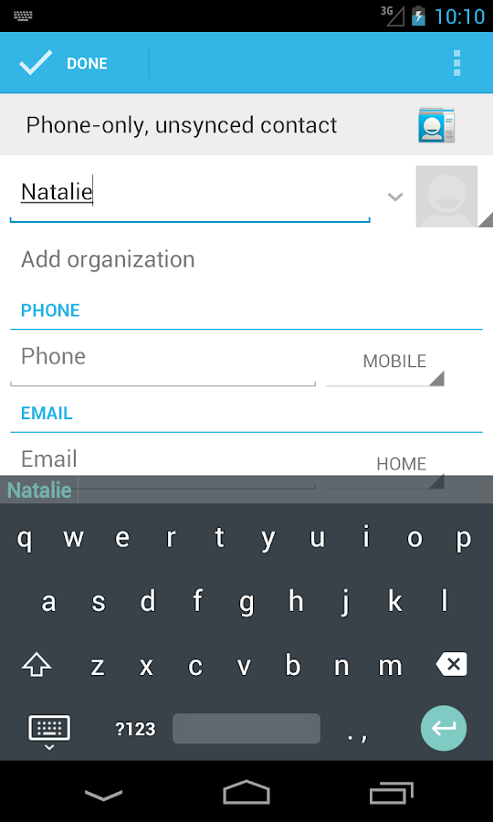 Android L Keyboard Pro - screenshot