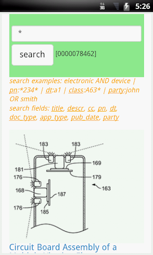 US EP Patents monitoring