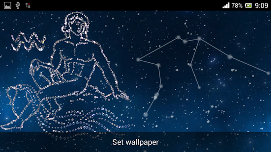 Download Zodiac Aquarius Live Wallpaper APK for Android