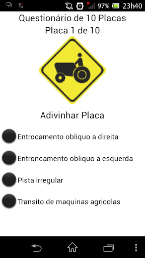 Quiz trânsito