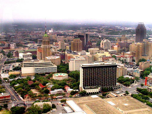 a view of San Antonio from the Tower of the Americas. From The Zen of Traveling Retired: The Karma of Traveling With Family