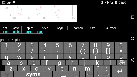 Gnuplot Mobile(圖4)-速報App