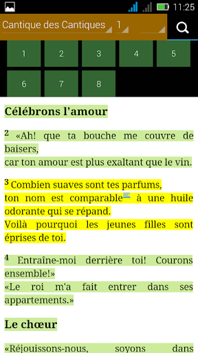 French Bible Sainte Bible