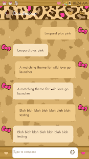 Wild Love GO SMS Screenshots 1