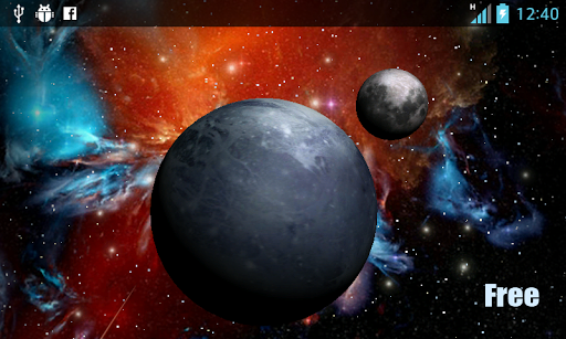 3D Space Live Wallpaper Free