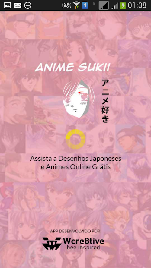 Android application Anime Sukii Desenhos Japoneses screenshort