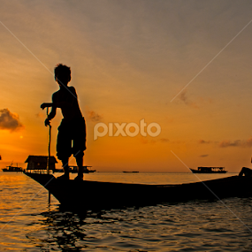 Too Early by Pak Lang - Transportation Boats
