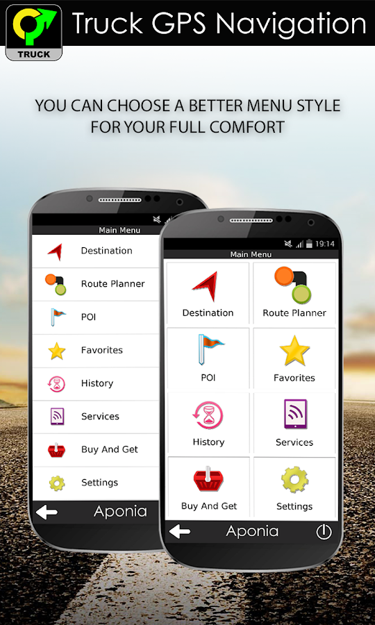 Truck GPS Navigation by Aponia - Android Apps on Google Play