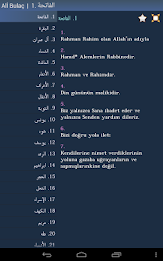 Kur'an - Quran in Turkish poster 12