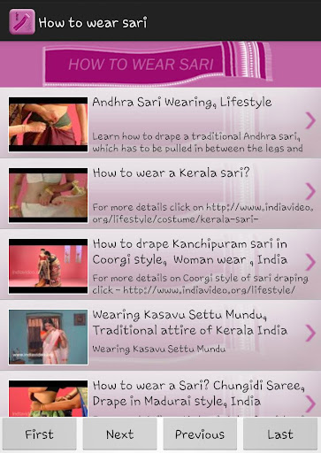 【免費生活App】How To Wear Indian Sari-APP點子