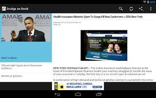 Drudge Report on Droid APK Gambar Screenshot #8