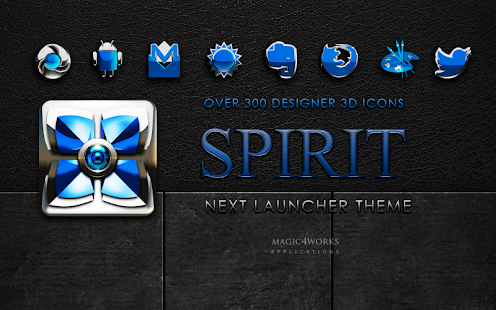 Next Launcher Theme Spirit