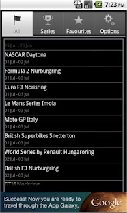 Stock Car BriSCA Calendar Free - náhled