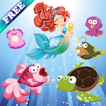 Mermaids and Fishes for Kids Apk