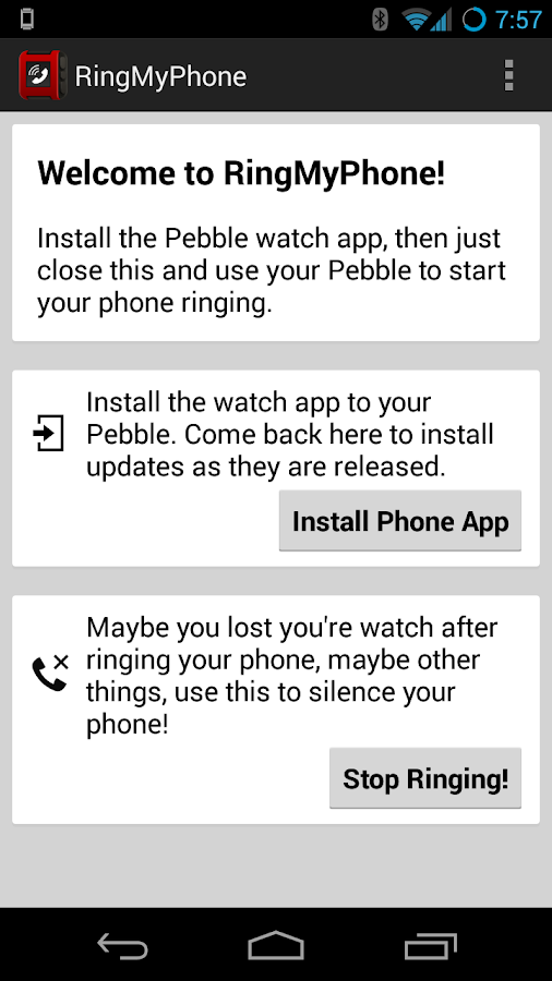 Ring My Phone - screenshot