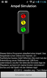 Trafficlight simulation poster 1