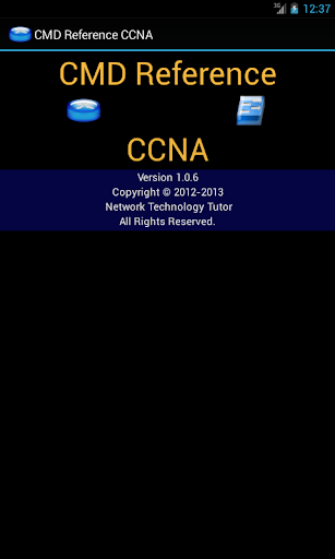 CMD Reference CCNA