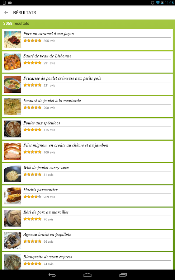 Cuisine : 45 000 recettes – Applications Android sur Google Play