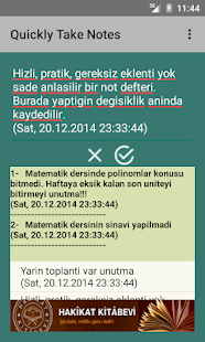 Hızlı Not Al Screenshots 4