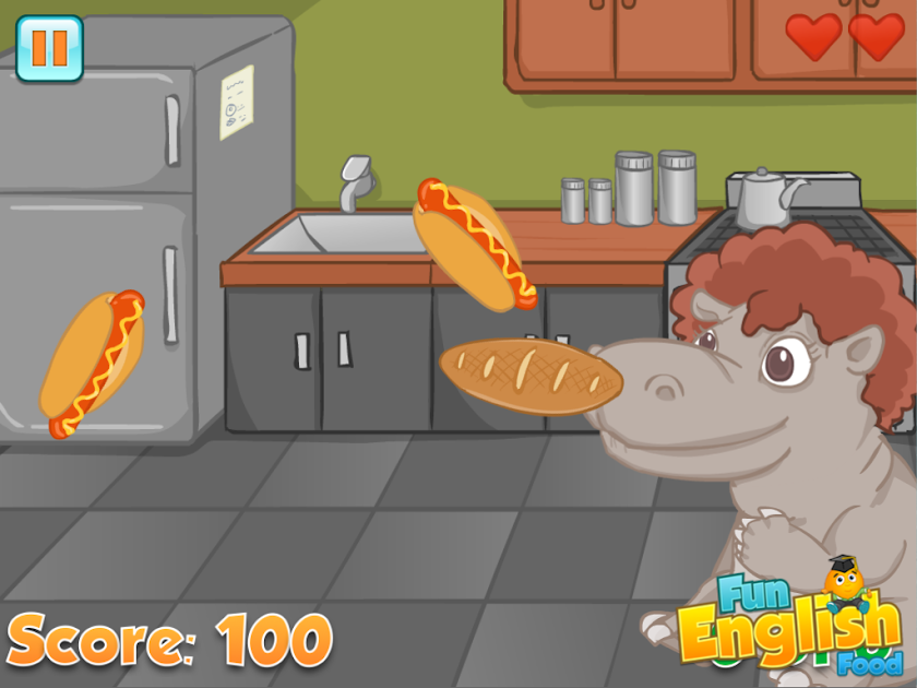 Fun English Food Games Screen 3