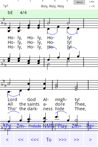 Classical Hymns Screen 1