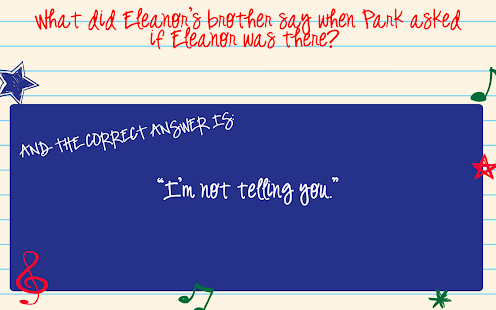Ultimate Eleanor & Park Trivia(圖3)-速報App