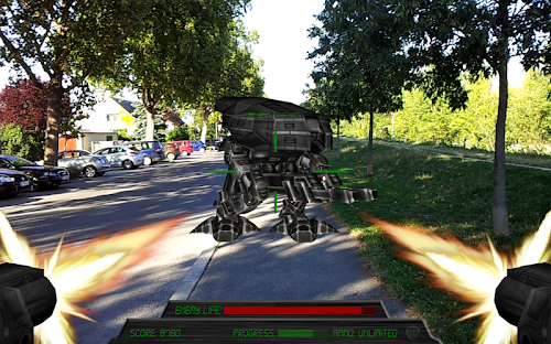 Android application Territory Defense HD Augmented screenshort