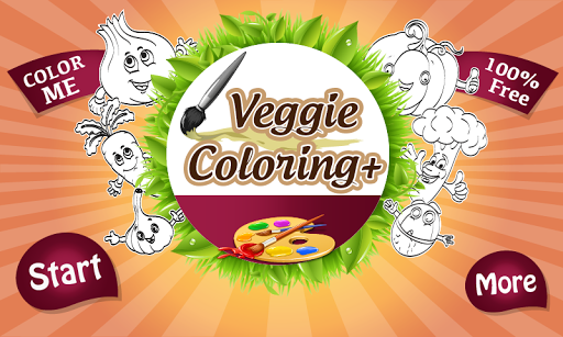 Veggie Coloring+